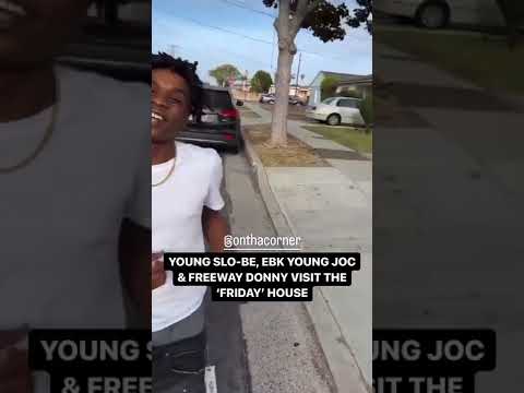 Young Slo-Be, EBK Young Joc & Freeway Donny visit the ‘Friday’ house