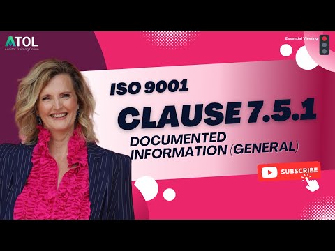 Explaining ISO 9001 | Clause 7 5 1