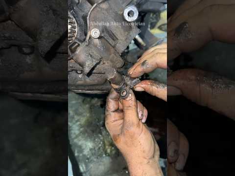 Clean Crankshaft Position Sensor #short #viral