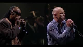 Sting &amp; Stevie Wonder - Brand New Day (Sting 60th Birthday)
