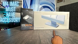 Video thumbnail for UPGRADE YOUR M4 or M3 IMAC FOR CHEAP WITH THIS: Satechi USB-C Slim Dock Review by JC - Tech & Finance