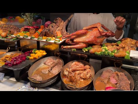 Dinner buffet at Le Meridien, Dhaka 