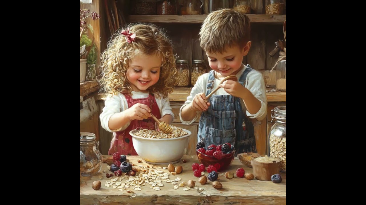Back-to-School Breakfast with Fresh Rolled Oats