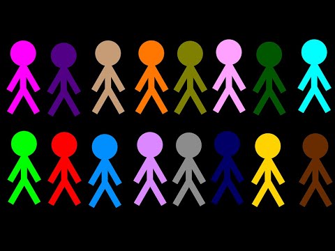 I Synchronized a Race Track to Music - Stickman RTTB in Algodoo