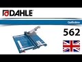 Snijmachine Dahle 562 bordschaar 36cm