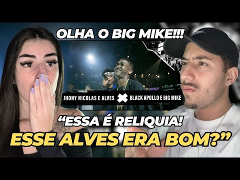 REACTING | JHONY, NÍCOLAS WALTER and ALVES vs. APOLLO, BLACK and BIG MIKE | BDA 3 YEARS | FIRST P...