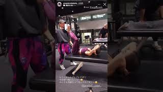 インスタ美女 Anna(@angelanniebabe) ジム トレーニング動画 #shorts