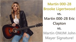 Video thumbnail for Martin Signature Model Comparison - Brooke Ligertwood vs. Eric Clapton vs. John Mayer by Guitarplace Aschaffenburg