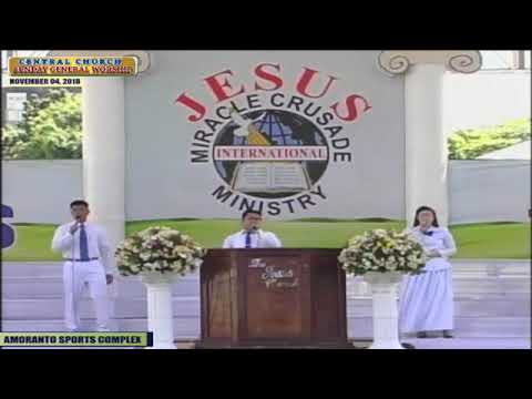 JMCIM Main Sunday Service - Joyful Songs - November 04, 2018