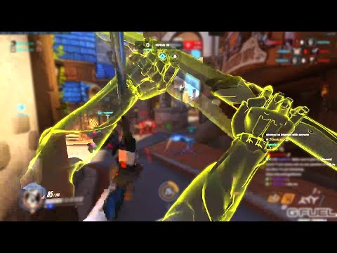 Necros Fastest Carry Genji gameplay - Overwatch Season 32 Top 500
