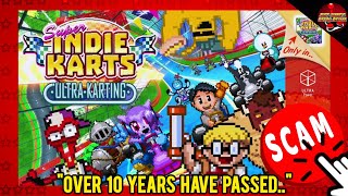 This Retro-Inspired Game Likely Scammed You! #superindiekarts #indiegames #retrogaming