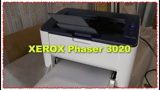 Принтер Xerox распаковка обзор и тест