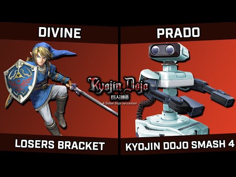 Divine (Link) vs Prado (ROB) - Kyojin Dojo Smash 4