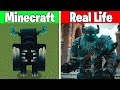 Realistic Minecraft | Real Life vs Minecraft | Realistic Slime, Water, Lava #596