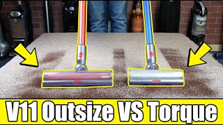 Dyson V11 Outsize vs V11 Torque Drive vs V11 Animal - Cordless Vacuums Tested and Compared.