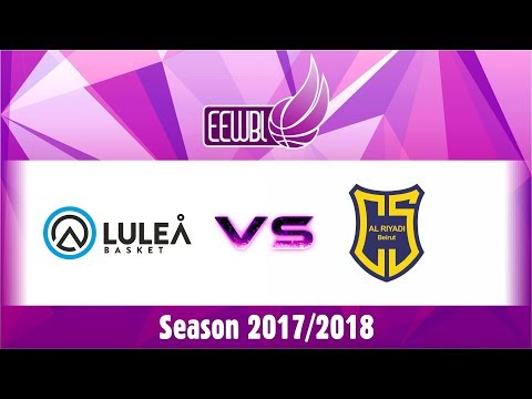 Lulea Basket vs AL-Riyadi -  EEWBL 03.12.17. Izmir