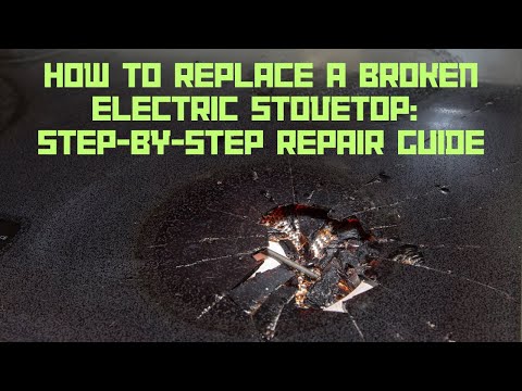 How to Replace a Broken Glass Stovetop | Step-by-Step Repair Guide | KuwicaTV