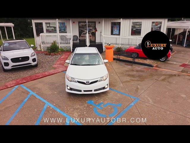 2012 TOYOTA CAMRY SEDAN 4-CYL, 2.5 LITER SE SEDAN 4D - Luxury Auto in Baton Rouge, LA