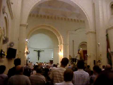 Wied il Ghajn Festa Sant'Anna   Part 9 Wara l barka sagramentali l festa tigi fi tmiemha bl Innu lil Sant'Anna kantat mill Kor u applaws li johrog mill qalb   Il Hadd 25 ta' Lulju   malcolm schembri 2010