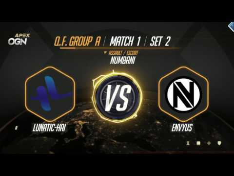 Lunatic-Hai vs EnvyUs Group A Playoff Highlights - Game 2 | OGN APEX Season 2 2017