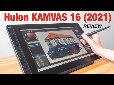 Huion Kamvas RDS-160 video