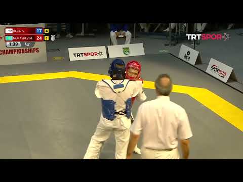 Final K44 M 80kg BAZIN Valerii RTU MUKASHEV Malik KAZ