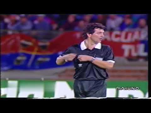 Cupa UEFA, 1993-94, Cagliari - Dinamo Bucuresti 2-0 (29.09.1993, Tur I, retur)