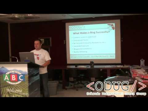 ODUG 20090908 - Will Strohl Presents the DotNetNuke Core Blog Module  - Part 12
