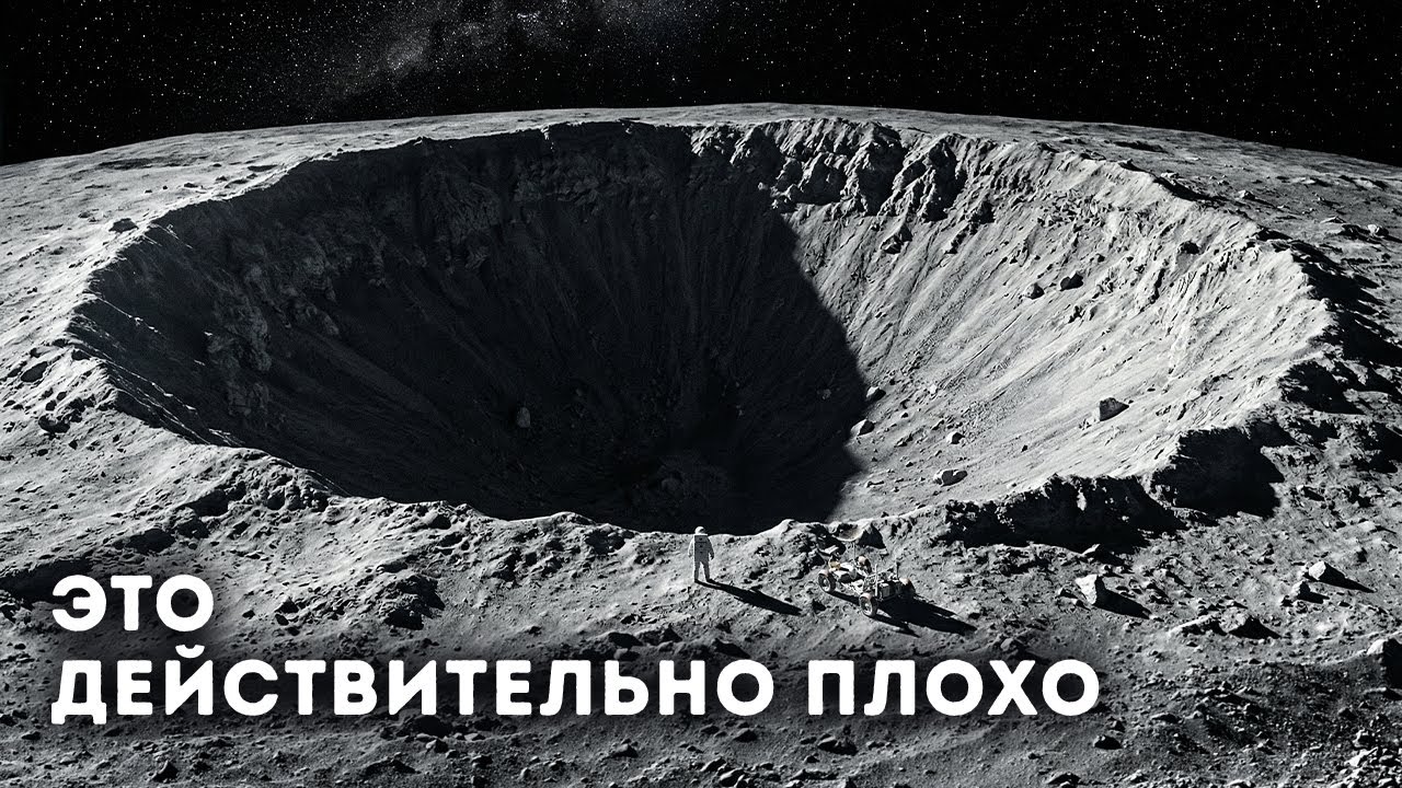 Луна получила новый гигантский кратер - И это нарушает планы НАСА по програм?