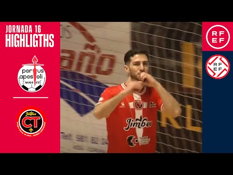 Resumen #PrimeraDivisiónFS | Noia Portus Apostoli 2-4 Jimbee Cartagena | Jornada 16