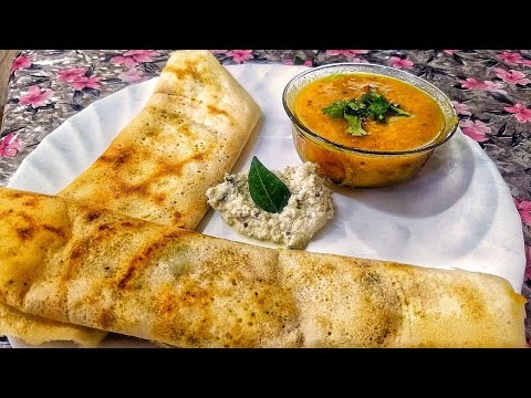 Easy to make crispy masala dosa Video