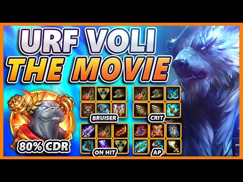 *396 KILLS* EVERY URF VOLIBEAR BUILD IN ONE VIDEO (THE MOVIE) - BunnyFuFuu | League of Legends