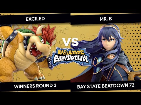 Bay State Beatdown 72 - Exciled (Bowser) vs Mr. B (Lucina) - Winners Round 3