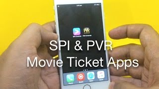 SPI & PVR Movie Ticket Booking Apps