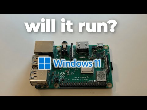 Installing Windows 11 on a Raspberry Pi