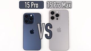 iPhone 15 Pro vs iPhone 15 Pro Max - Vergleich | Die richtige Wahl treffen!