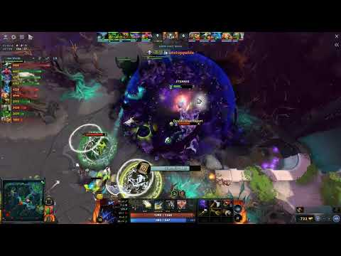Ame - Sven Safelane vs Skiter Faceless Void | Dota 2 7.32c Gameplay