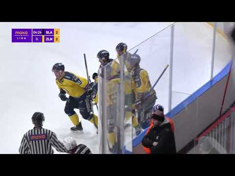 SESTŘIH | 40. kolo Maxa ligy: HC Slavia Praha vs. RI OKNA Berani Zlín