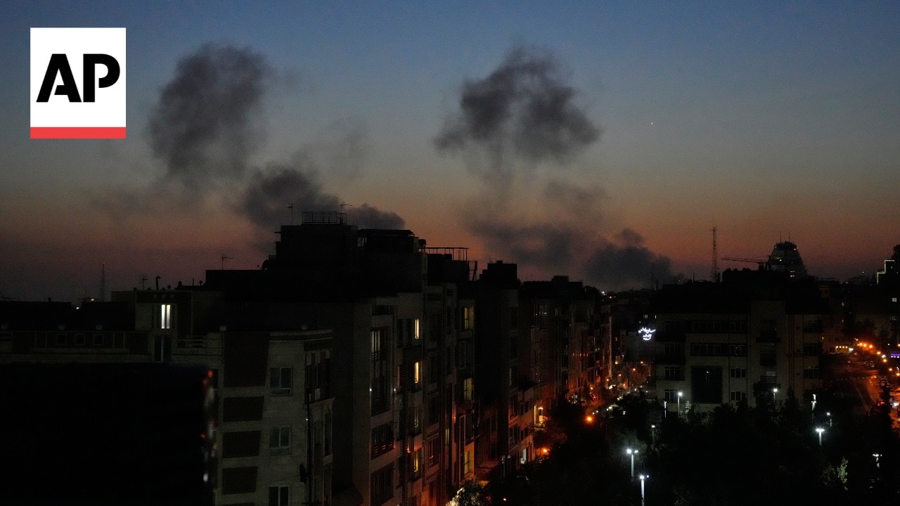 Video | Explosions seen in Tehran as Israel warplanes pound Iran