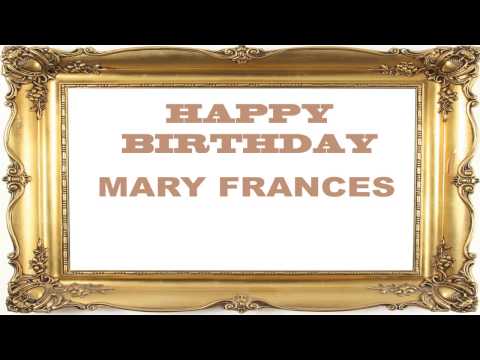 MaryFrances   Birthday Postcards & Postales7 - Happy Birthday