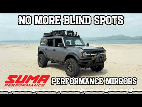 No More Blind Spots! SUMA Mirrors for 6th Gen Bronco