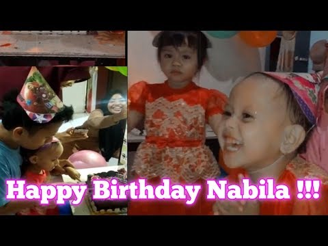 Happy Birthday Nabila Ufairah Zakiah yg Ke 3 tahun