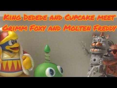 Vacation Mishaps (Kirby & FNaF) | King Dedede and Cupcake meet Grimm Foxy and Molten Freddy