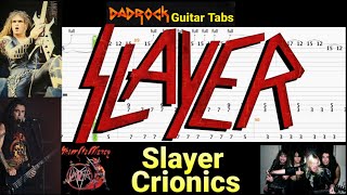 Crionics - Slayer - Guitar + Bass TABS Lesson