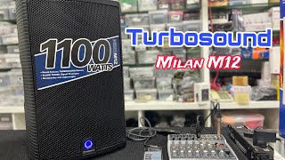 Video thumbnail for #Turbosound Milan M12 Sound check | #Behringer XENYX 1202SFX | #DigiPro ARK01 Noise reduction kit. by Sound Square