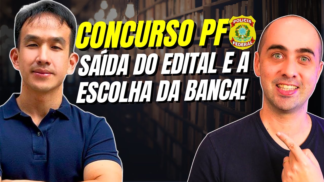 Concurso PF: Quando sairá o edital e a escolha da banca! (com o prof. Juliano Yamakawa do DSO)
