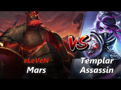 How to Mars offlane vs Templar Assassin/Ancient Apparition (feat. eLeVeN) | First 10 minutes