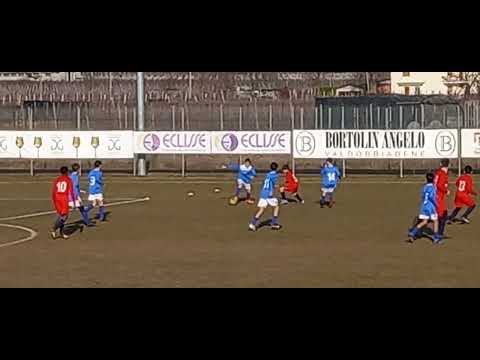 Calcio Refrontolo Careni rinvio di Samuele