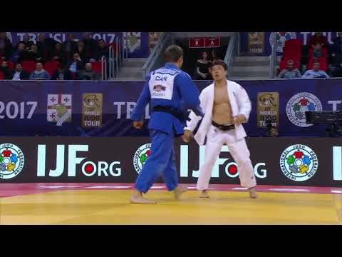 Judo Grand Prix Tbilisi 73kg Zhansay Smagulov vs Artur Margelidon Quarter Final