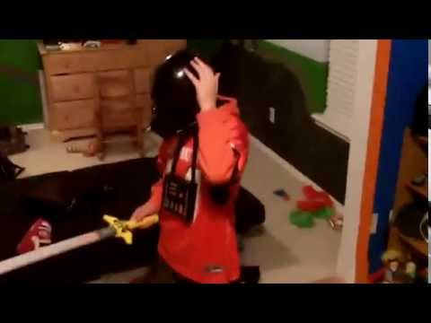 Darth Vader vs Optimus Prime